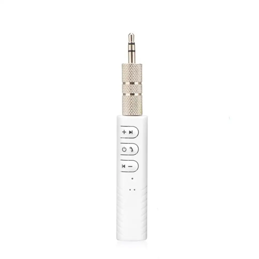 Мини Беспроводной Bluetooth 4,1 приемник Handfree 3,5 мм авто с разъемом подачи внешнего сигнала AUX адаптер для автомобильного стерео заглушка для телефона MP3 стерео музыка