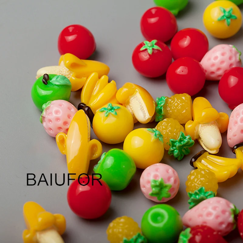 Миниатюры BAIUFOR фруктовая кола яблоко искусственные суккуленты статуэтка