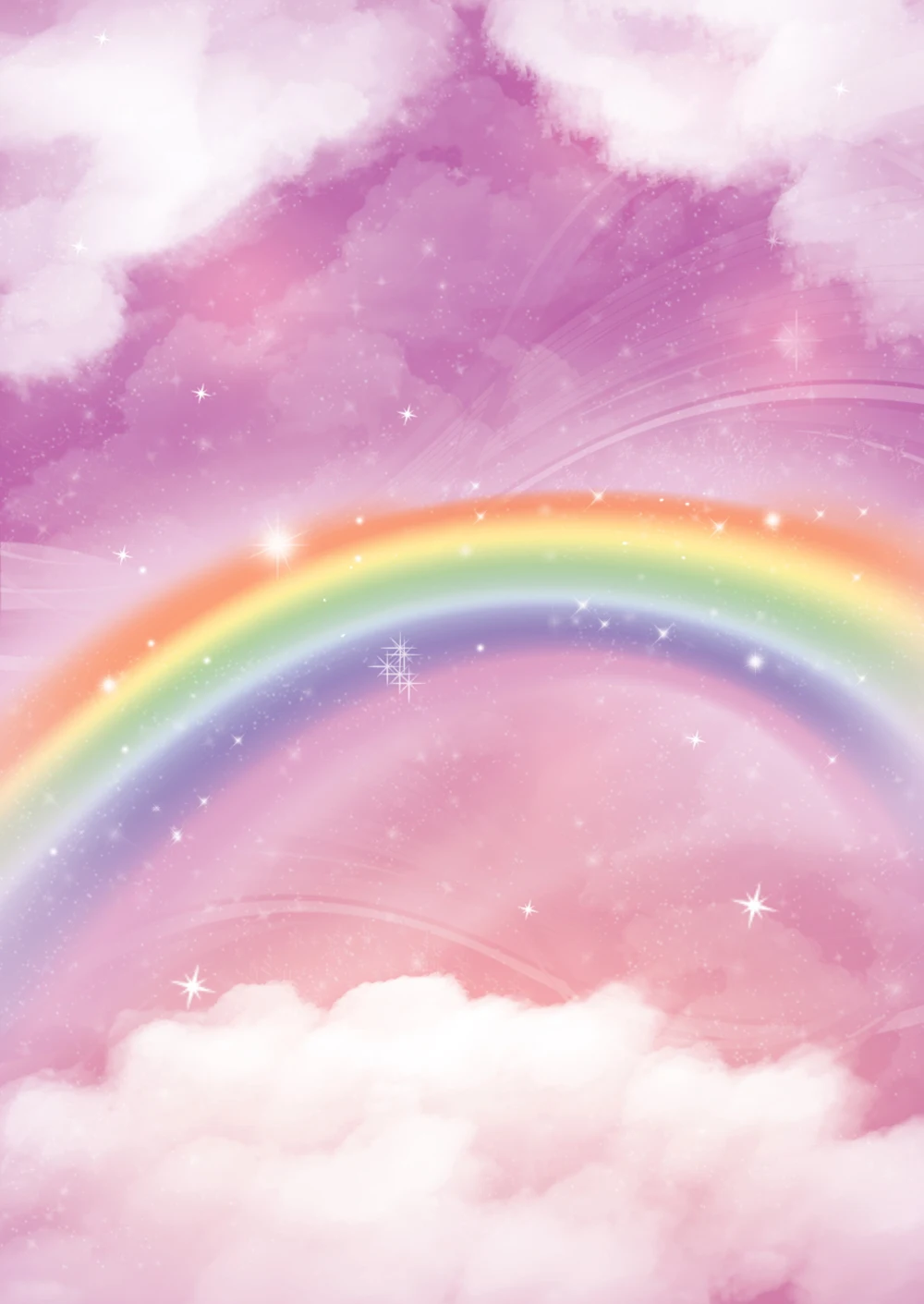 Художественный тканевый Радужный фон HUAYI для фотосъемки новорожденных