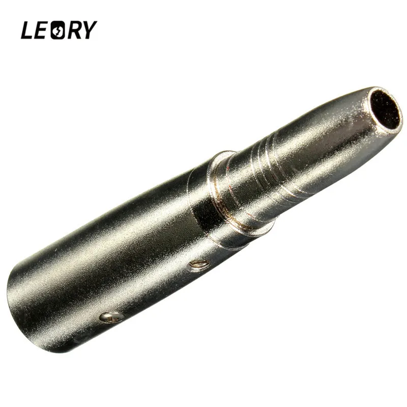 LEORY 3 Pin XLR штекер на 1/4 дюйма 6 35 мм моно гнездо Аудио кабель Mic адаптер|plug 1/4|plug 6.35mmplug