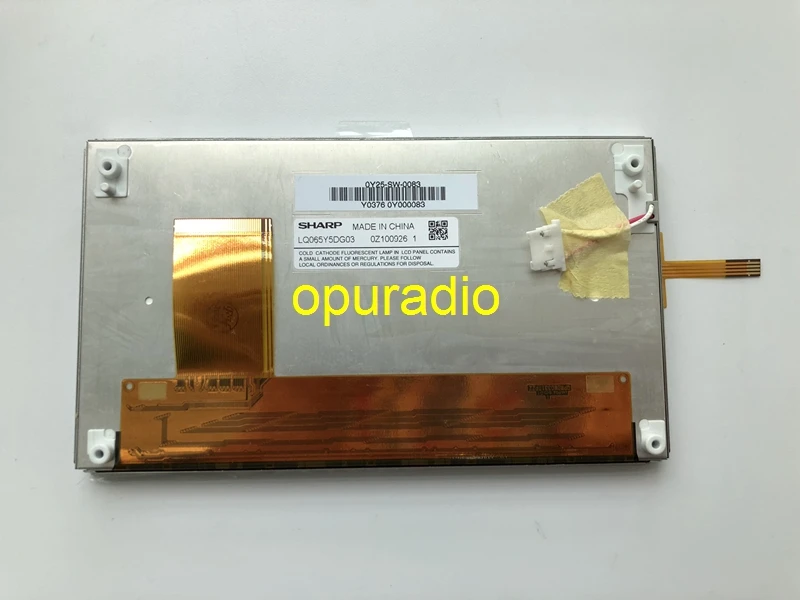 Новый оригинальный A + автомобильный TFT ЖК-дисплей от LQ065Y5DG03 с сенсорным экраном 4pin