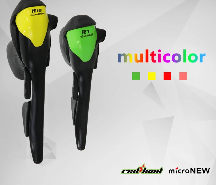 Dubbele тройной 2x7 2x8 2x9 2x10 переключения скоростей Fiets двойной контроль Hevels Racefiets Versnellingspook переключатель