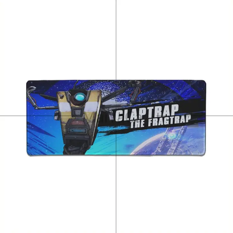 Maiyaca Borderlands 2 Хлопушки роботы резиновая мышь прочный Настольный коврик для мыши оптом геймерские скоростные коврики игровой коврик для мыши - Цвет: Lock Edge 40X90cm