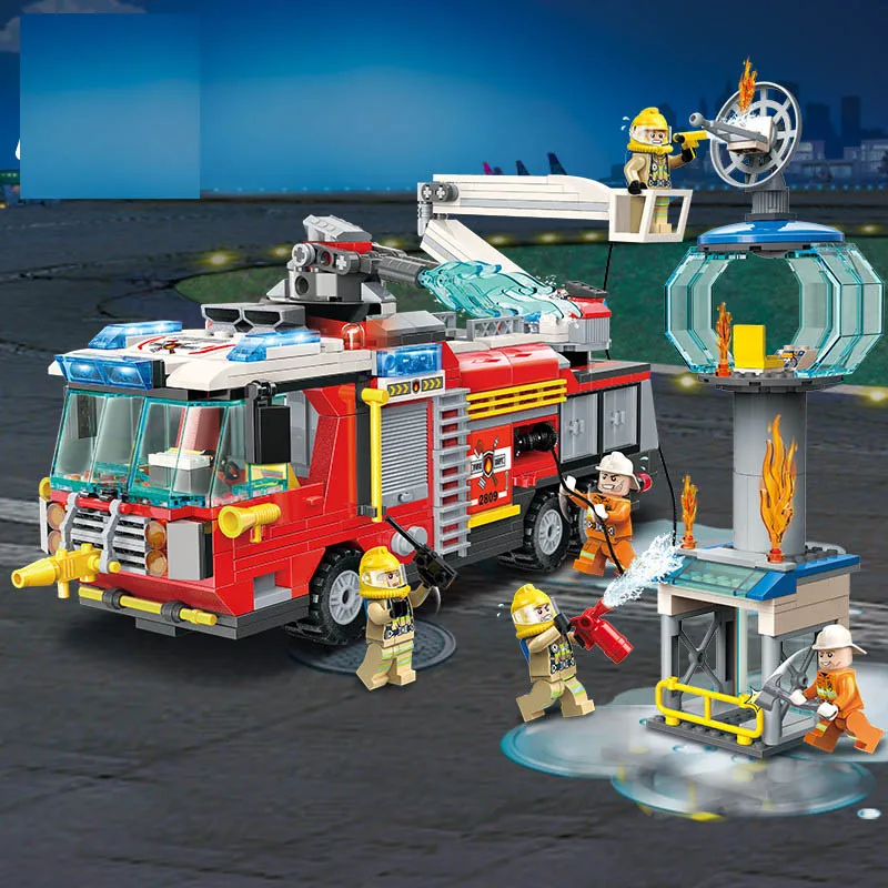 647 шт Детские развивающие строительные блоки игрушка Совместимость с legoingly город
