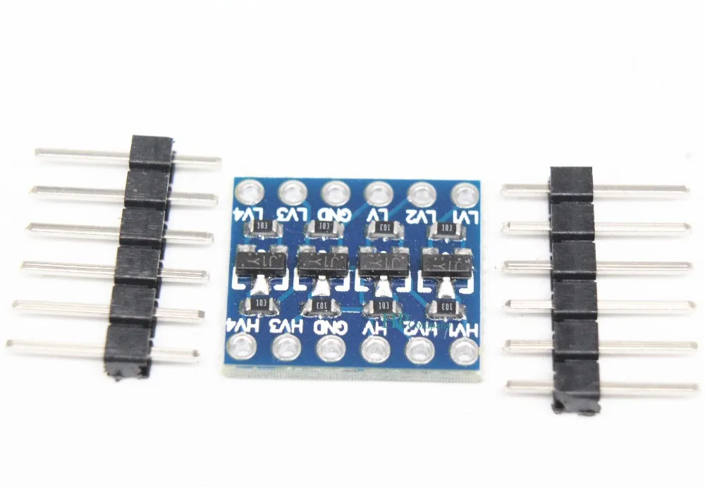 5 шт. четырехканальный модуль преобразователя уровня В-3 в IIC UART SPI | Электронные