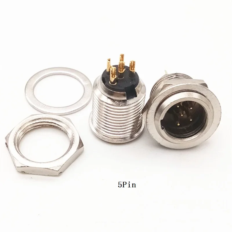 Высокое качество металлический мини 3Pin/4Pin/5Pin XLR Мужской Панель Шасси Разъем маленький XLR разъем для микрофона аудио кабель Разъем