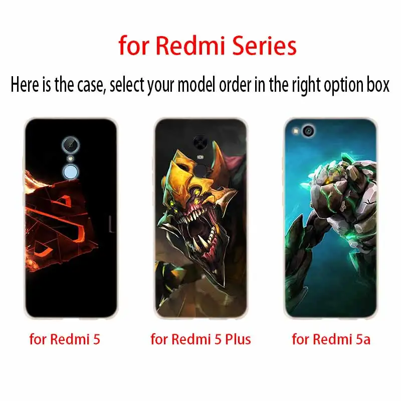 Shadow Fiend Dota 2 Модный мягкий чехол из ТПУ для Xiaomi Redmi Примечание 10 9 8 7 6 5 iPad Pro Max 10S 9S 9T 8T