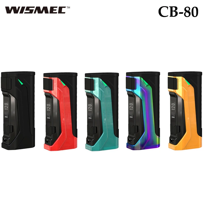 Оригинальный боксмод Wismec CB 80 Вт мод для электронной сигареты подходит AMOR NS Pro