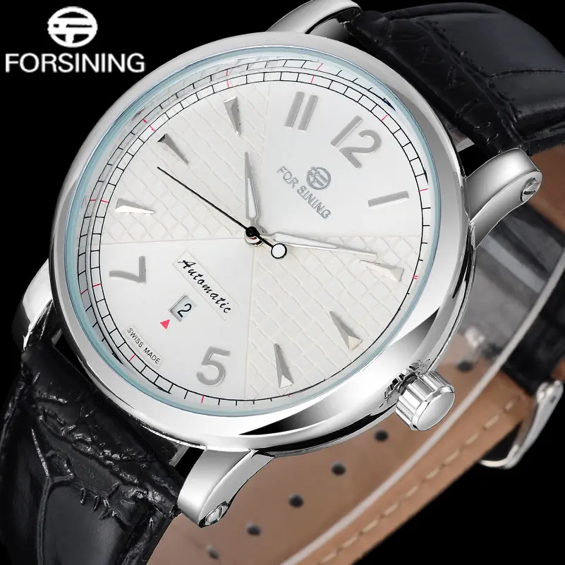 FORSINING 2017 повседневные роскошные часы мужские автоматические механические модные