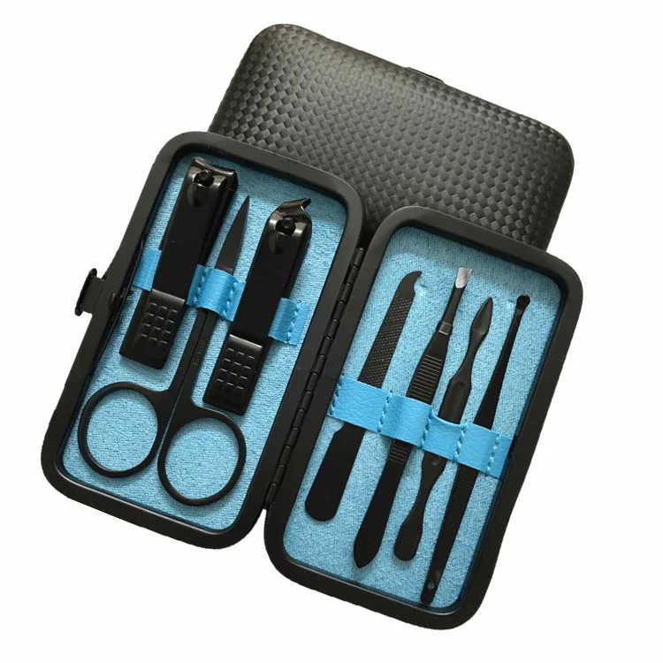 7 шт. машинка для стрижки ногтей из нержавеющей стали напильники триммер набор