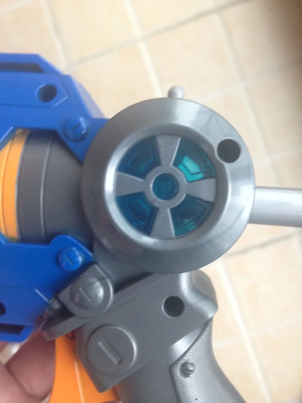 22 см синий оранжевый синий поколение 1 Slugterra пистолет игрушка с 3 пулями 1 Slug-terra кукла мальчик пистолет d12