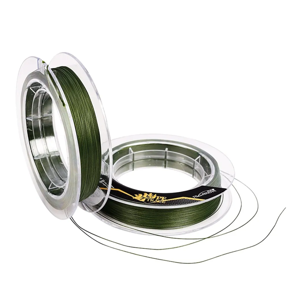 TSURINOYA 100 м 8 strands супер прочная плетеная полиэтиленовая леска Тесты: 20LB/25LB/30LB/35LB