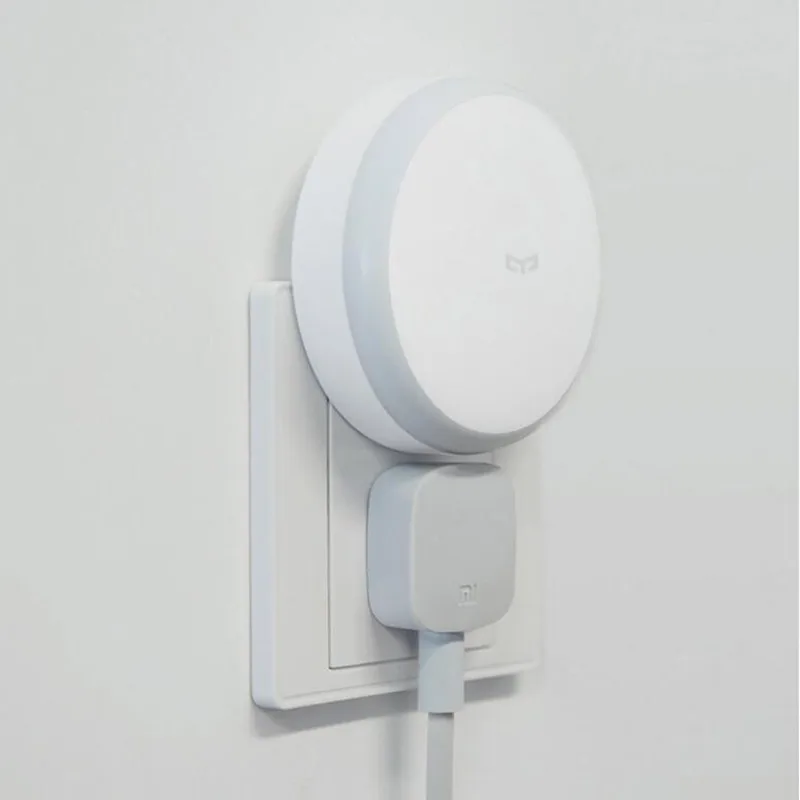 Xiaomi Yee светильник светодиодный ночной Светильник новая Подключаемая версия коридор датчик движения тела Xiaomi инфракрасный ночной Светильник для спальни настенный