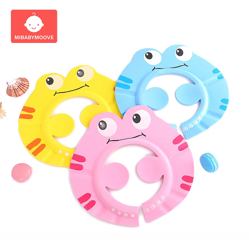 Детский Регулируемый мультяшный шампунь для купания EVA Мягкая Детская