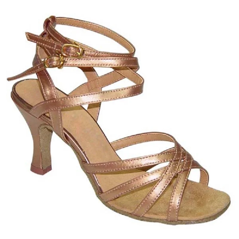 Женские туфли для танцев на каблуке 7 см 8 черного белого серебристого золотого