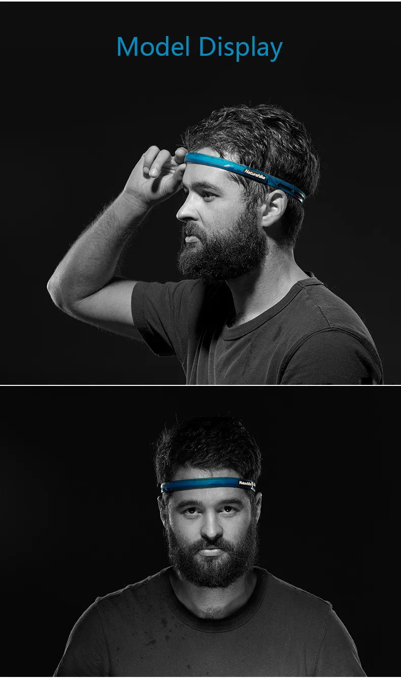Naturehike спортивный Спортивный Браслет Противоскользящий Sweatband дышащий высококачественный силиконовый головной убор Баскетбол Йога Бег Туризм Спорт