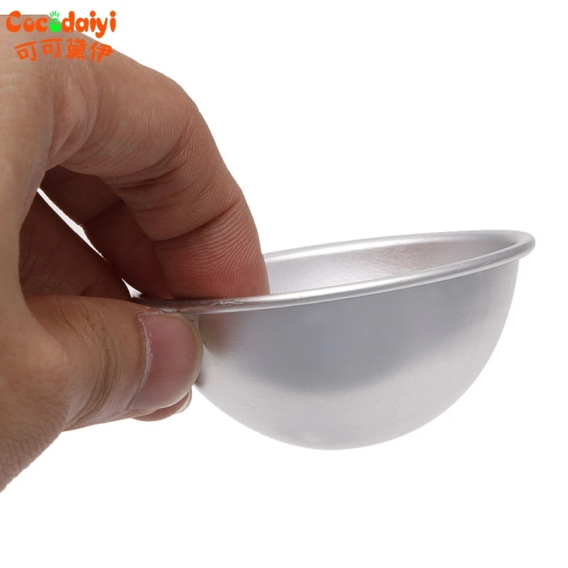 Шаровая алюминиевая полукруглая форма для ванной бомба торта Форма выпечки