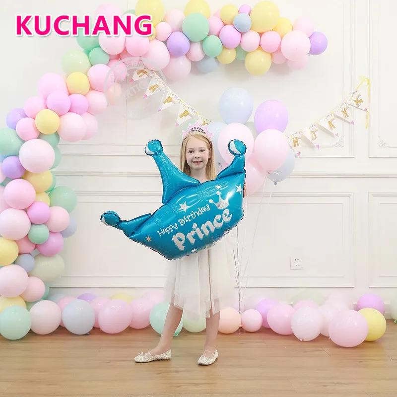 Шары из фольги с короной kuchang1шт. украшения для детской вечеринки на день рождения