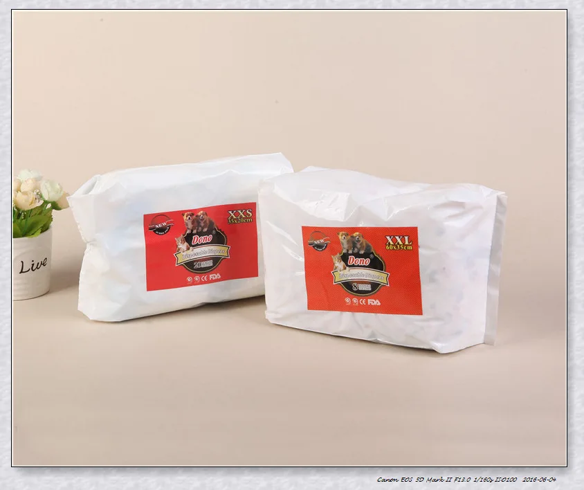 Собака физиология Штаны животных подгузники гигиенические салфетки Товары для