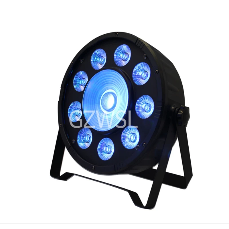 Горячая Распродажа плоский светодиодный прожектор rgbw с пластиковым корпусом DMX512