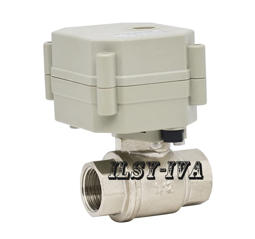G1/2 &quotAC/DC9 ~ 24V электронный клапан из нержавеющей стали DN15 моторизованный шаровой с