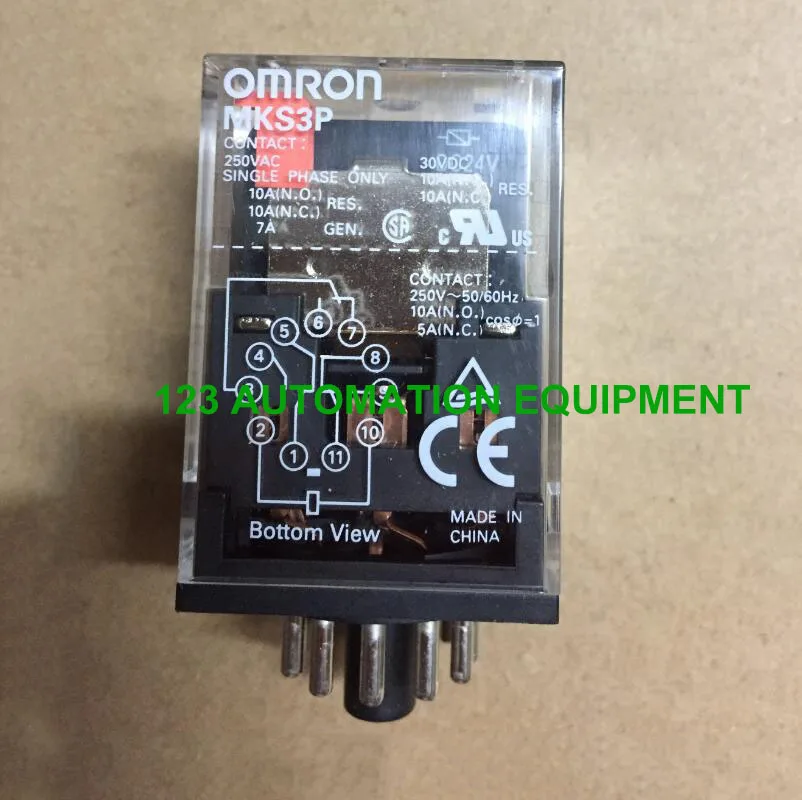 

Новый оригинальный MKS3P DC24V AC220V OMRON Реле 24VDC 220VAC