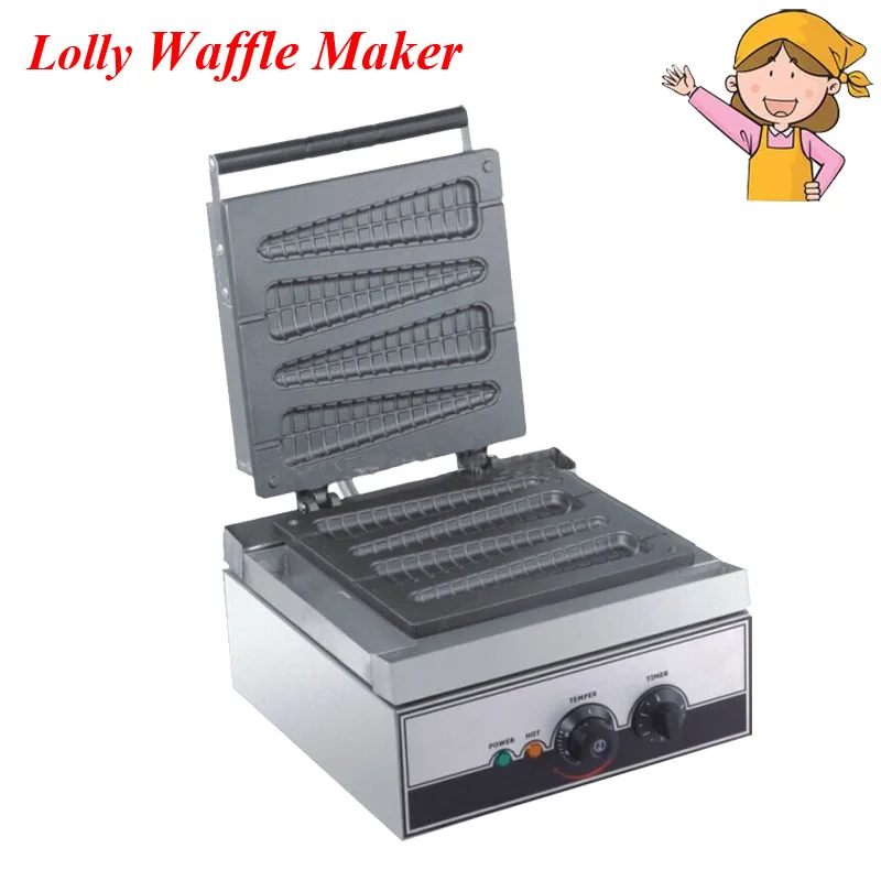 

Electric Lolly Waffle Maker Muffin Baker Hot Sale Waffle Making Machine