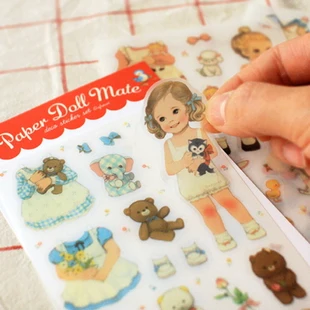 6 листов/набор прозрачные декоративные наклейки сделай сам|diy mosaic|sticker transparentstickers