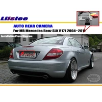 car rear view camera for mercedes benz slk r171 20042011 backup parking hd ccd night vision ntst pal license plate lamp oem