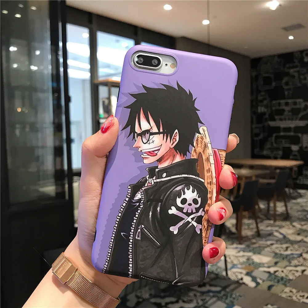 One Piece funda Case for iphone 11 Pro Max Japan Anime Luffy Zoro Naruto TPU back cover for iPhone XR XS Max 8 7 6 6S Plus Coque