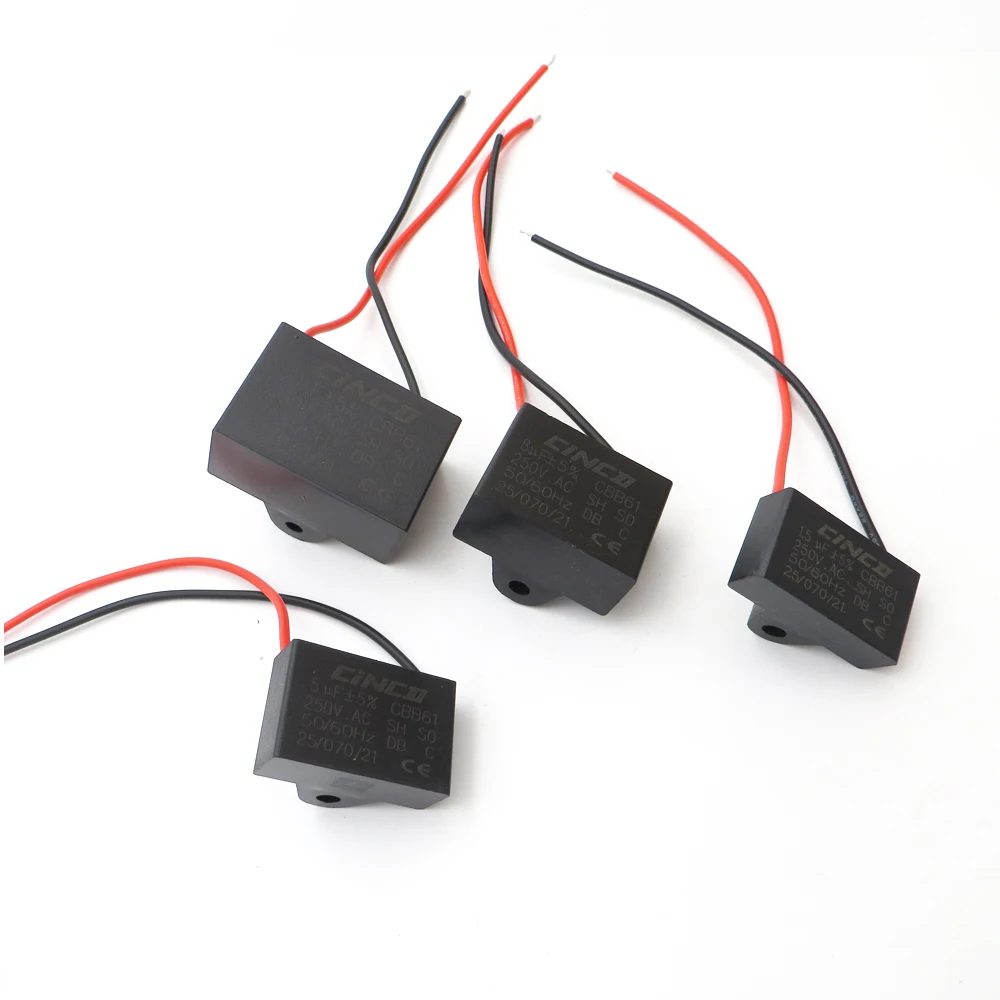 20 мкФ 15 12 10 9 f 8UF 7 6UF 5 4 3 2 1 CBB61 250V провода двигателя конденсатор 250 В переменного