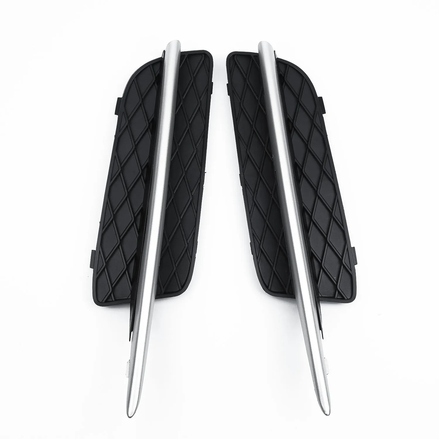 2 шт. переднего бампера нижняя решетка крышки Вставка для BMW E70 X5 E71 07 10 гриль