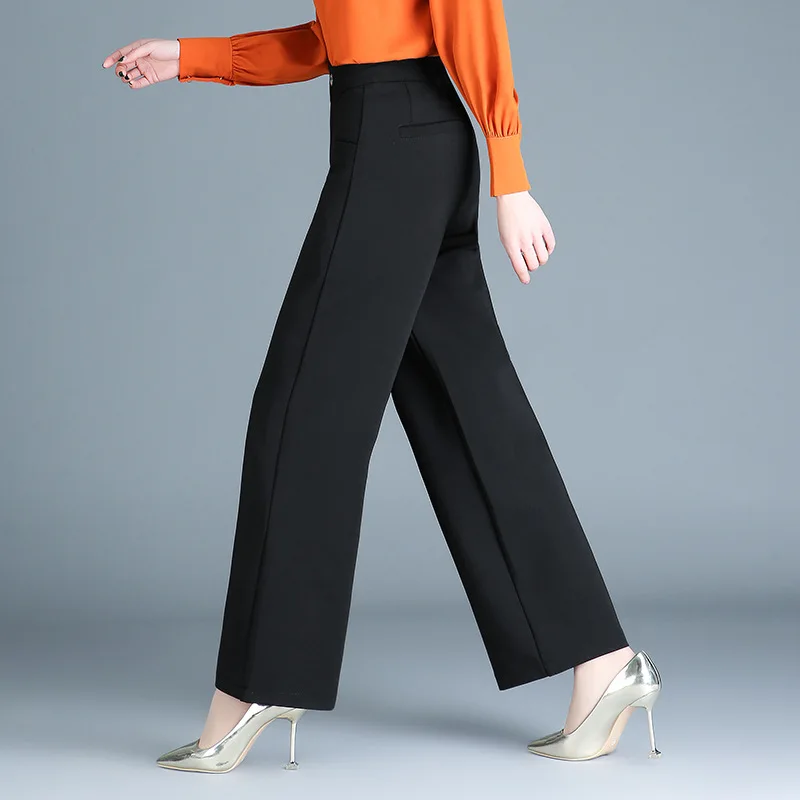 Весна 2020 Новое поступление корейские повседневные штаны с высокой талией