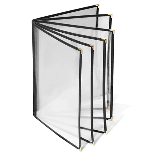 5/ПАК Ресторан рецепт меню покрывает ПВХ листы для защиты бумаги 12 вид (32 2*21 7 см)|book