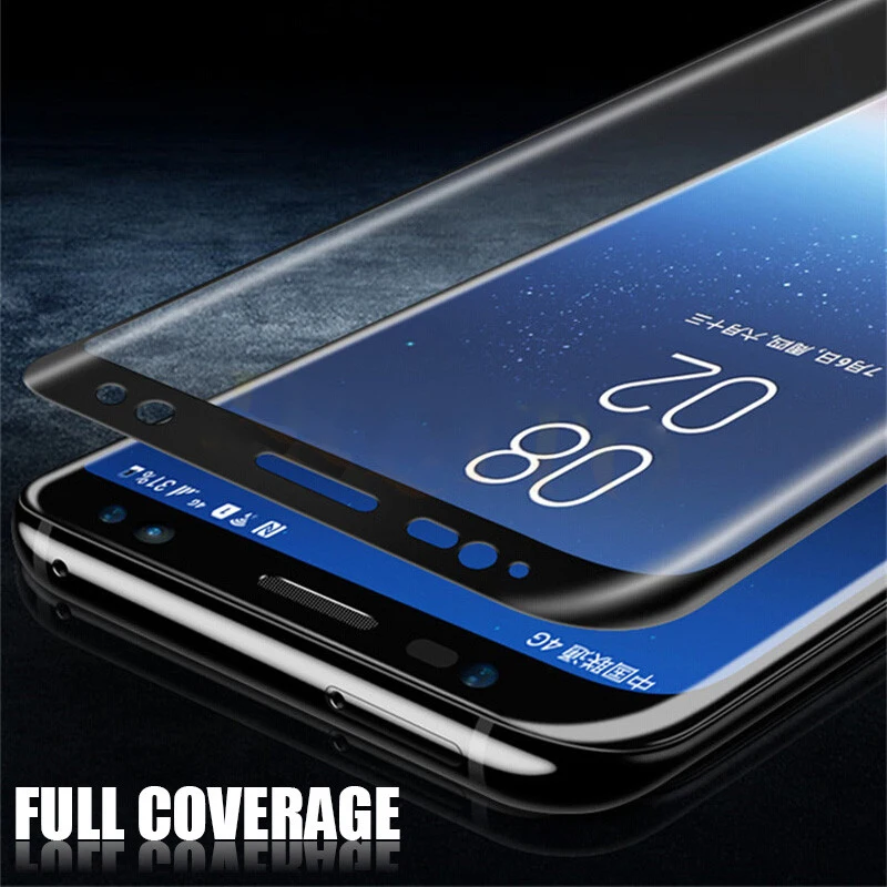 6D изогнутое 5D полное покрытие 9H закаленное стекло для Samsung Galaxy S8 S9 Plus S6 S7 Edge Note 8 9 3D