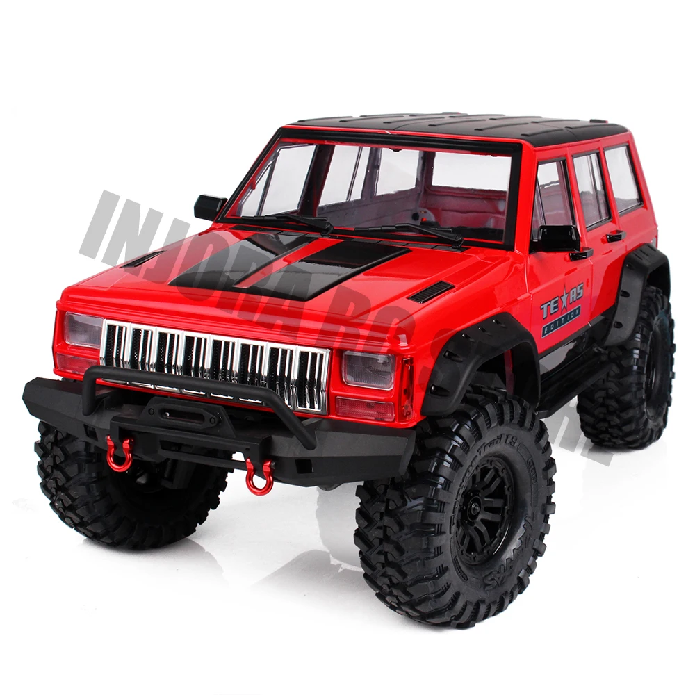 12,8 дюймов 324 мм Колесная база в разобранном виде Cherokee корпус автомобиля для 1/10 Масштаб RC Рок Гусеничный Traxxas TRX-4