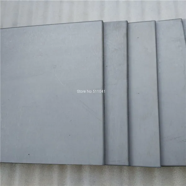 

10 pcs 3mm thick Titanium alloy metal plate grade5 gr.5 Gr5 Titanium sheet wholesale price ,free shipping