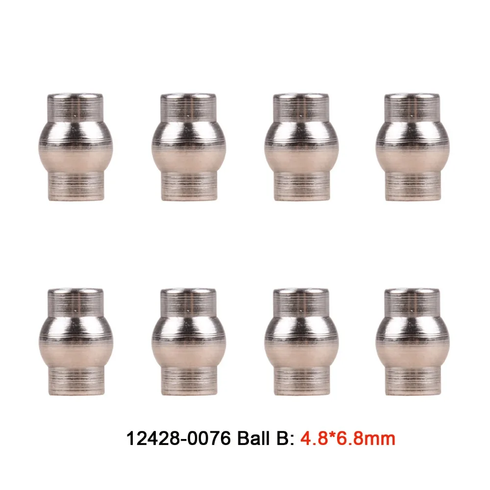 8 шт. Wltoys 12428 12429 RC автомобиль запасные части Металл Обновление 0074 шариковый винт 4