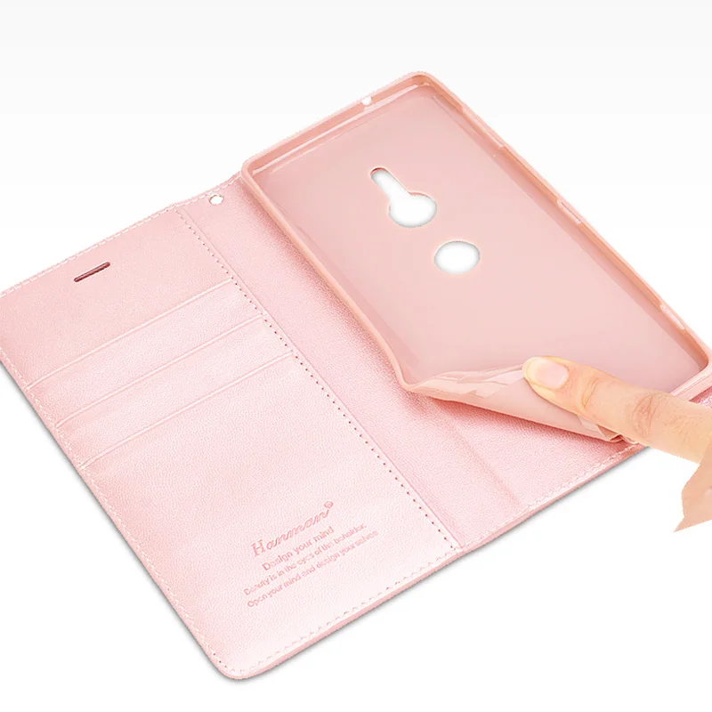 

10pcs Hanman Flip Leather Case For Nokia 2.1 3.1 5.1 X5 X6 6.1 2018 Hang Rope Series Genuine Wallet Card Slot Case Cover