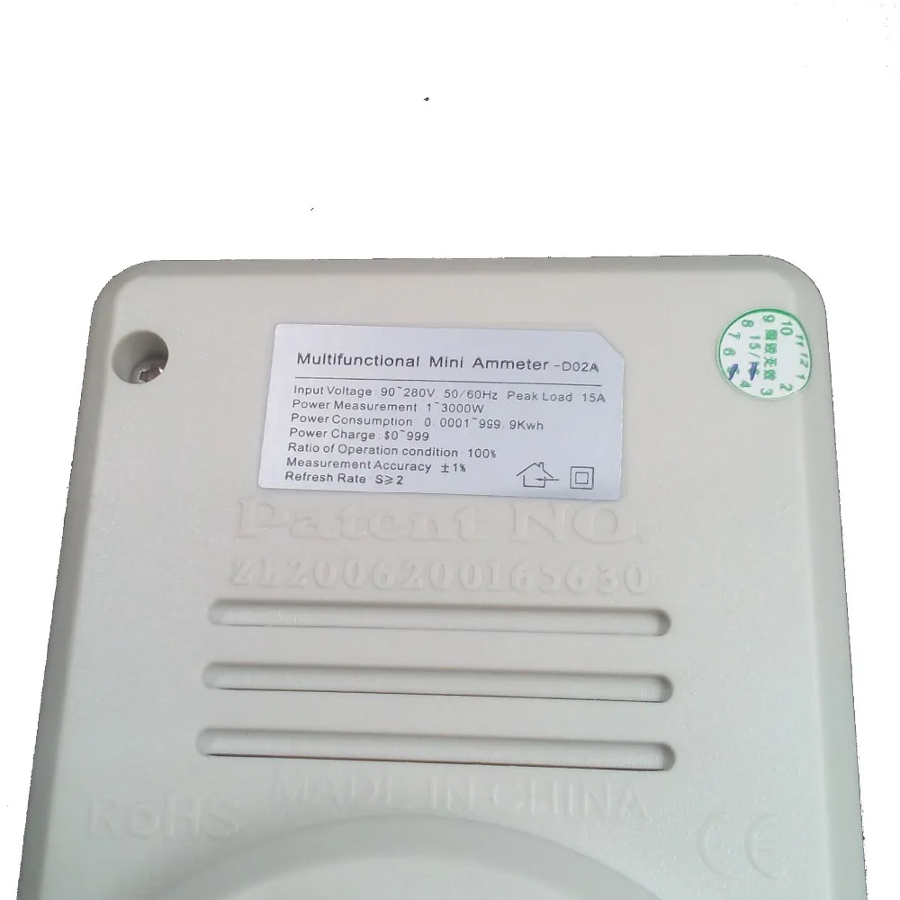 Цифровой измеритель электроэнергии тестер монитор индикатор Voltag сбалансировка