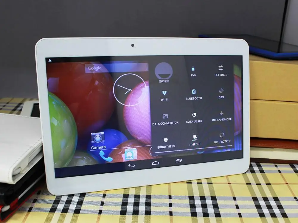 Новый 10 1-дюймовый MTK6572 двухъядерный 1 2 ГГц Android 4 WCDMA 3G Телефонный звонок