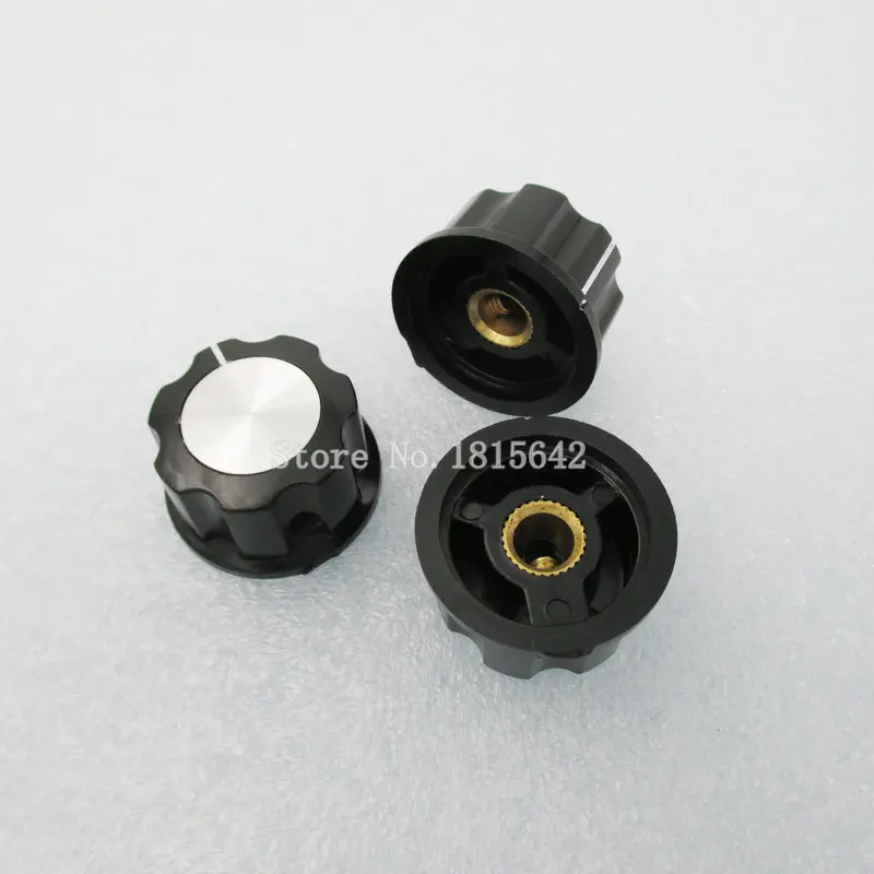 6 35 м потенциометр бакелитовая ручка/RV24 3590S Потенциометр ручка алюминиевая шляпа |