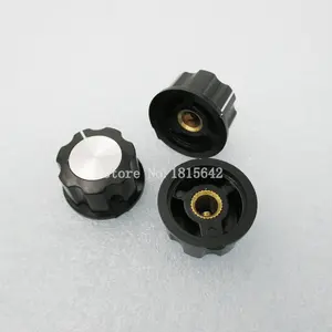 6,35 м потенциометр бакелитовая ручкаRV24 3590S Потенциометр ручка бакелитовая алюминиевая шляпа