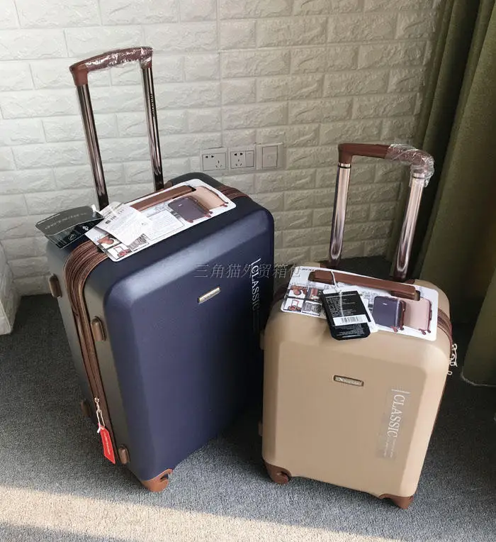 Мужская деловая сумка на колесиках Дорожный чемодан 24 дюйма 20 дюймов экспорт в