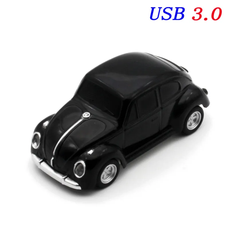 Корабль Symulacja samochodu 64 ГБ, USB, мини Kreatywny Cooper Samochody Modelu usb 3,0 флэш-карта памяти, Флеш накопитель 16 ГБ 32 ГБ 64 ГБ - Цвет: BEETLE (black)