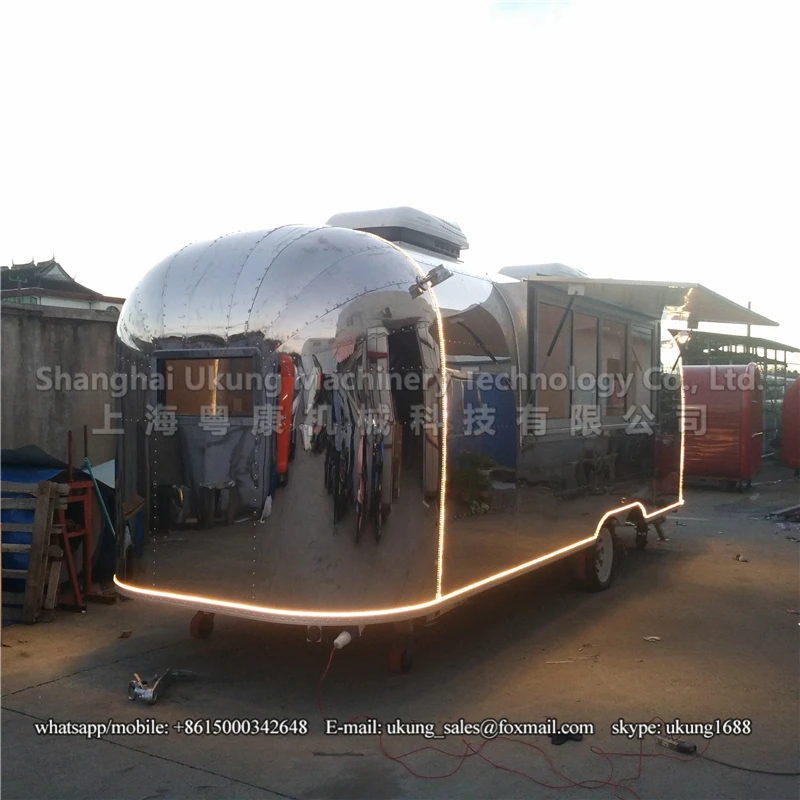 AST 210 680 см прицеп airstream из нержавеющей стали для еды на заказ - Цена: 1 163 013,52 руб.