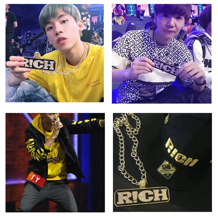 Женские и мужские ювелирные изделия в стиле хип-хоп подарки с золотыми