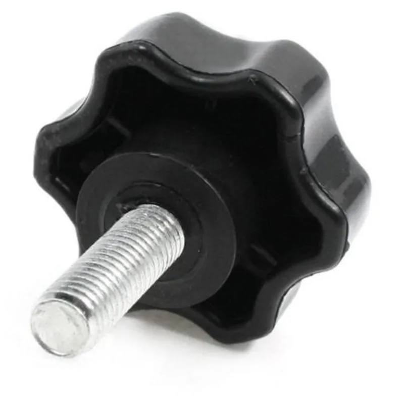 M6 M6x30mm черный металла в форме звезды наружная резьба зажимая голову ручка винт X2 |