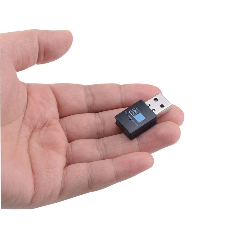 Беспроводной мини адаптер HIPERDEAL 300 мбит/с USB wi fi 802.11n/g/b LAN интернет оборудование для
