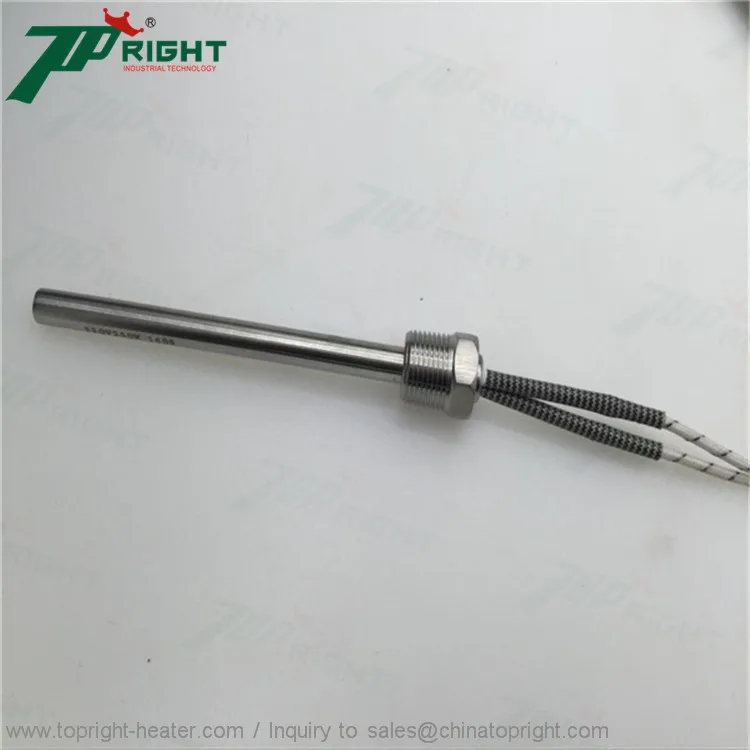 Картридж нагревателя с электрическим сопротивлением диаметр 16x85 мм резьбой M20 220